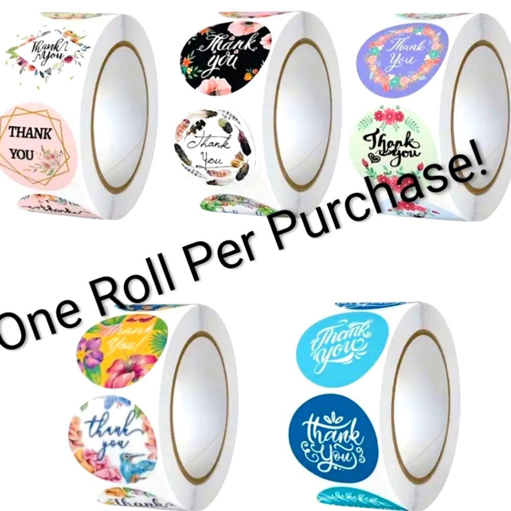 NWT 🫶 IP 💌 TY STICKER ROLLS 📬 500 STICKERS PER ROLL ❤️ 15 ROLLS AVAILABLE NOW